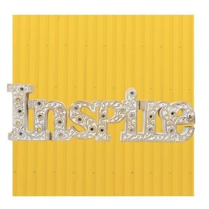 Bohemian "INSPIRE" Wood Carving